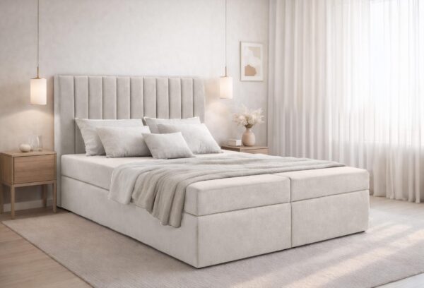 AX LIVING Boxspringbett Bursa Bettkasten mit/ohne topper