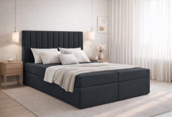 AX LIVING Boxspringbett Bursa Bettkasten mit/ohne topper