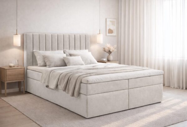 AX LIVING Boxspringbett Bursa mit/ohne topper