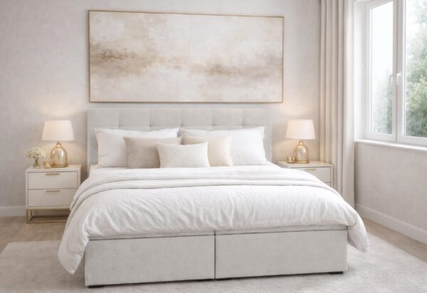 AX LIVING Boxspringbett Galata Bettkasten Komfortbett mit/ohne topper