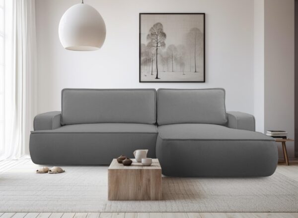 AX LIVING Ablia Sofa L Form mit Schlaffunktion 267 cm R / L
