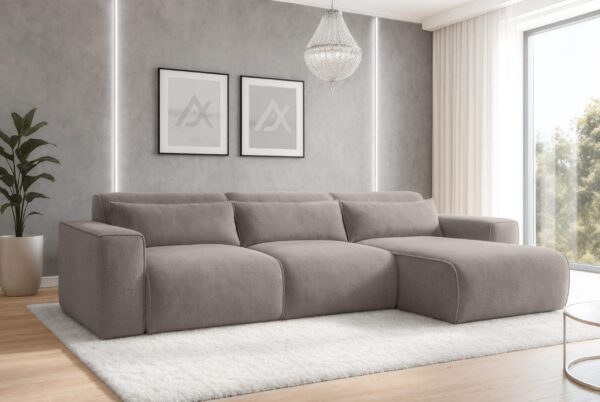AX LIVING Wohnlandschaft mit Schlaffunktion Ruyam Sofa 310 cm R / L