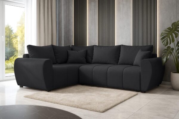 AX LIVING Malatya L Ecksofa mit Schlaffunktion Sofa L 235 cm R / L