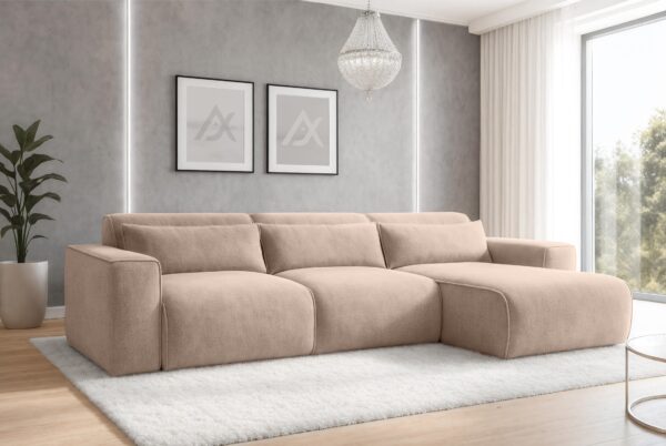 AX LIVING Wohnlandschaft mit Schlaffunktion Ruyam Sofa 310 cm R / L