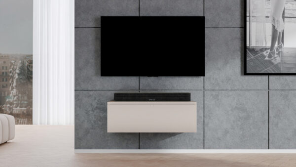 AX LIVING modernes TV Lowboard Loriano 100 cm TV Board Stehend / Hängend