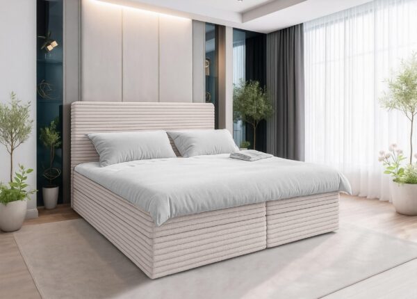 AX LIVING Bett mit Bettkasten 140/160/180x200 cm Sevdayla