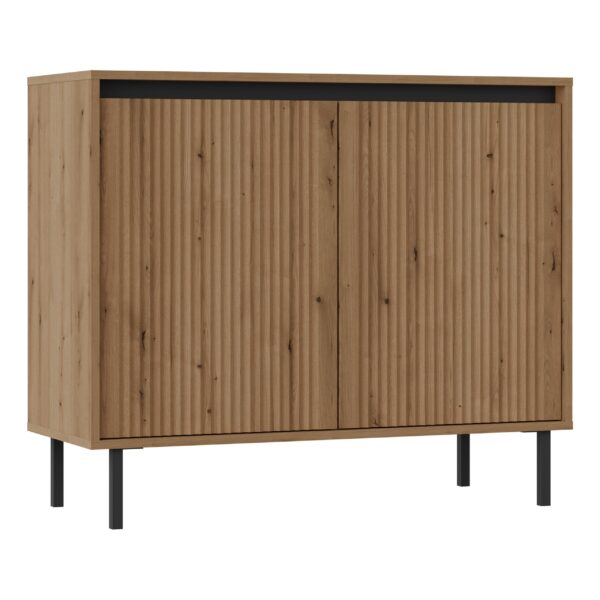AX LIVING Sideboard Bodrum Kommode 2 Türen 100 cm