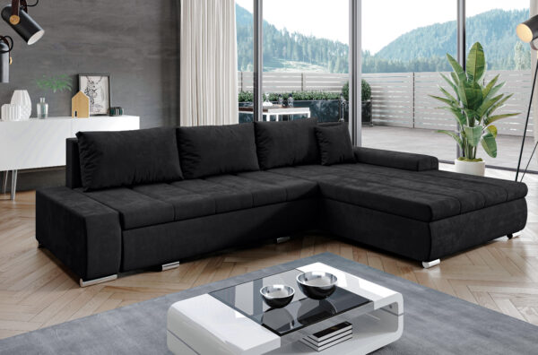 AX LIVING Eckcouch mit Bettfunktion Tunceli 297 cm breit universell