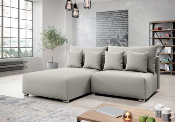 AX LIVING Ecksofa mit Schlaffunktion Ederra 208 cm breit R / L