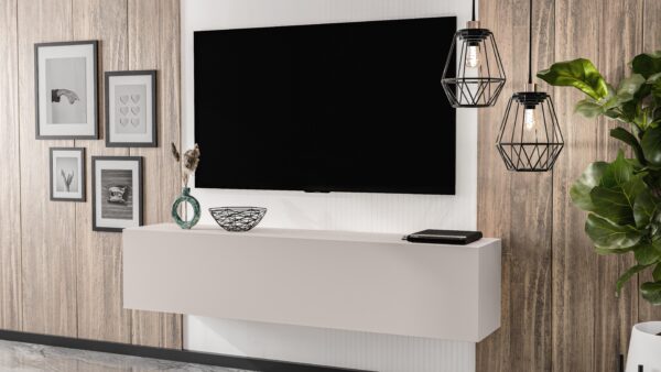 AX LIVING TV-Kommode Zivolli B160xT32xH36 cm Stehend / Hängend TV-Schrank