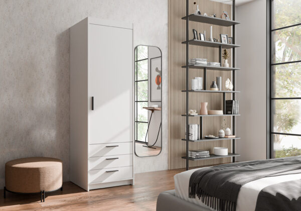AX LIVING Kleiderschrank Schrank Storicos 1T3S Modern
