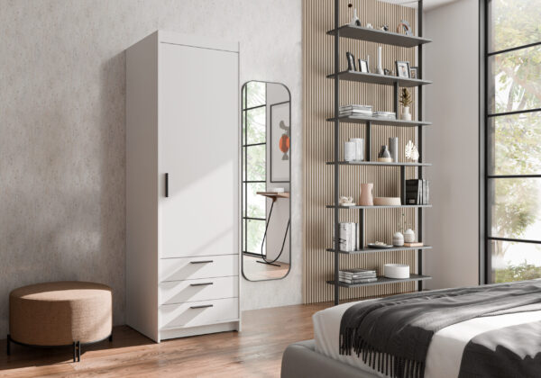 AX LIVING Kleiderschrank Schrank Storicos 1T3S Modern