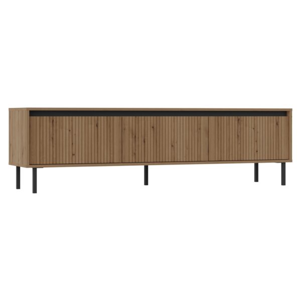 AX LIVING TV-Lowboard Bodrum TV-Schrank 3 Schubladen 178 cm
