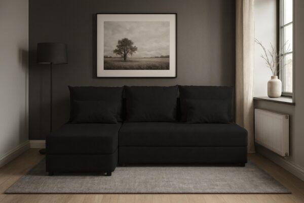AX LIVING Ecksofa Klein mit Schlaffunktion Dolceo L 206 cm universell