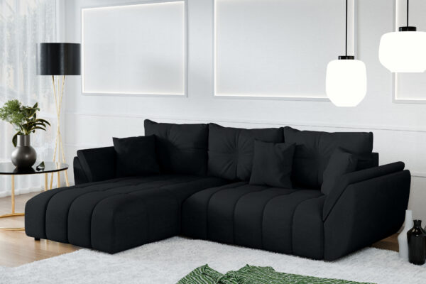 AX LIVING Ecksofa mit Schlaffunktion Verciani L Sofa 280 cm universell