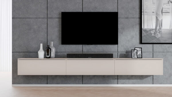 AX LIVING TV Board Loriano TV Bank 3x100 cm Stehend / Hängend