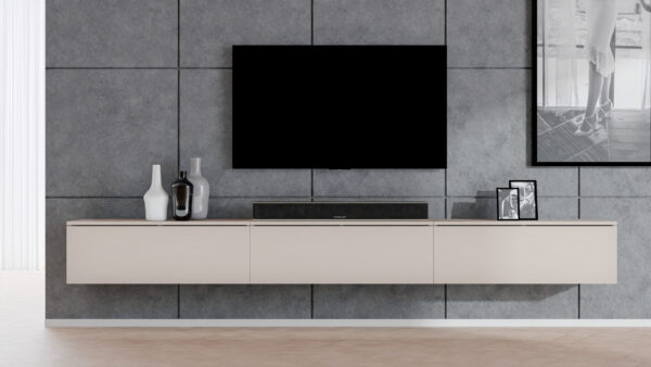 AX LIVING TV Board Loriano TV Bank 3x100 cm Stehend / Hängend