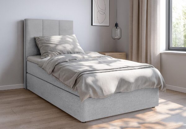 AX LIVING Bett mit Bettkasten 80/90/100/120/140/160/180x200 cm Marea
