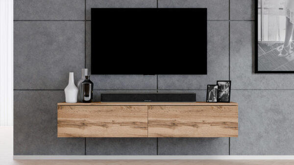 AX LIVING TV Board Loriano 180 modernes Designer Lowboard Stehend / Hängend
