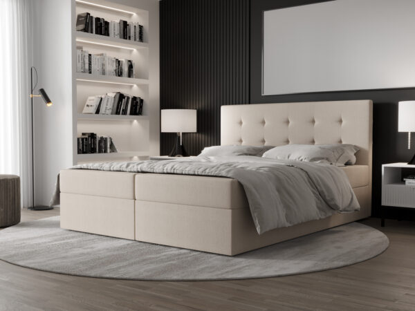AX LIVING Bett mit Bettkasten 140/160/180x200 cm Dahlina
