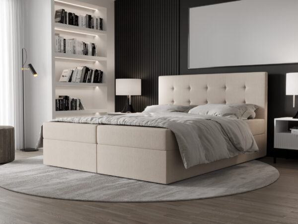 AX LIVING Bett mit Bettkasten 140/160/180x200 cm Dahlina