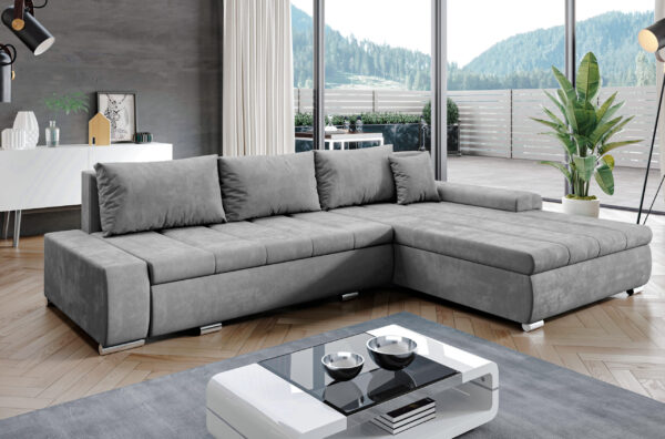 AX LIVING Eckcouch mit Bettfunktion Tunceli 297 cm breit universell