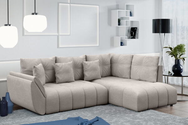 AX LIVING Ecksofa mit Schlaffunktion Kayseri L Sofa 268 cm universell