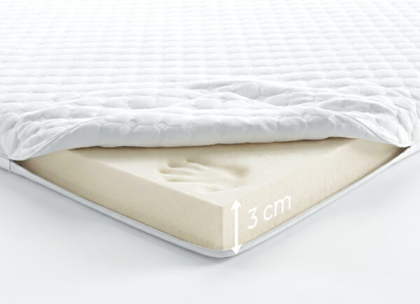 AX LIVING T25 Komfortschaum-Topper 180x200 cm – zusätzliche Auflage für mehr Schlafkomfort