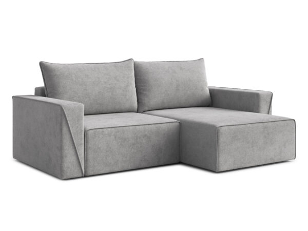 AX LIVING Mirani Kleines Ecksofa mit Schlaffunktion 245 cm breit universell