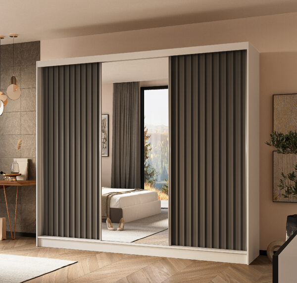 AX LIVING Cabinio Kleiderschrank 240 cm Breite