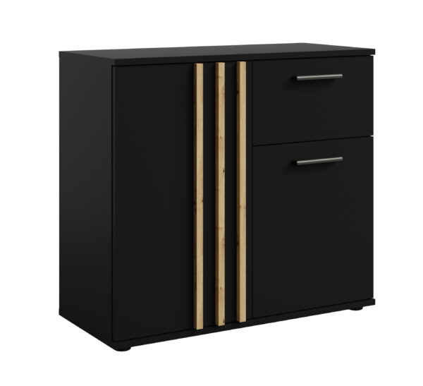 AX LIVING Kommode mit Schublade Turell 2T1S – 80 cm