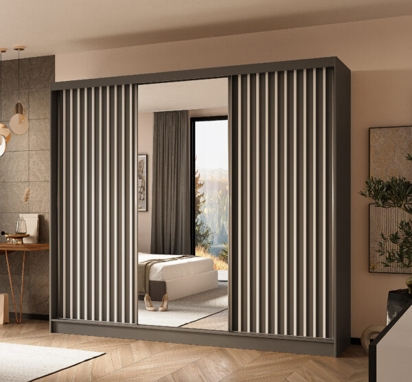 AX LIVING Cabinio Kleiderschrank 240 cm Breite