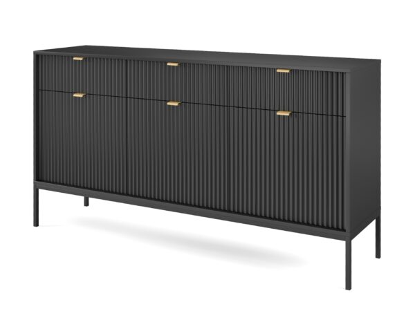 AX LIVING Sideboard mit Schubladen Eternas KS154 154 cm Modern