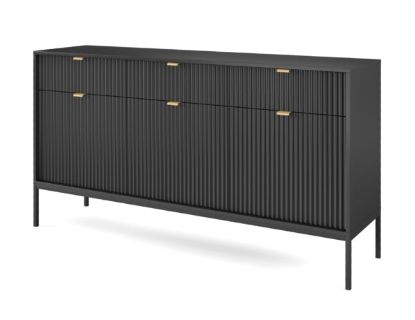AX LIVING Sideboard mit Schubladen Eternas KS154 154 cm Modern