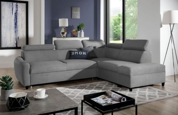 AX LIVING Ecksofa mit Schlaffunktion Olettio L-Form 265 cm R / L