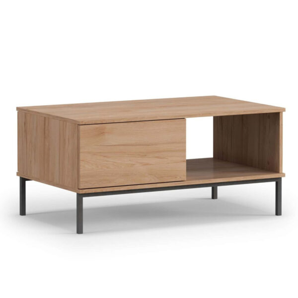 AX LIVING Wohnzimmer tisch Queba QT02 – 100cm Breite, Modern