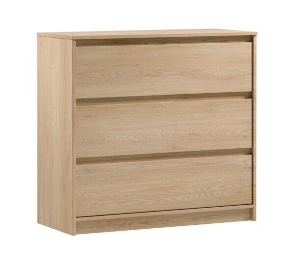 AX LIVING Schlafzimmer Kommode Mormanno K3S – 91,5 cm