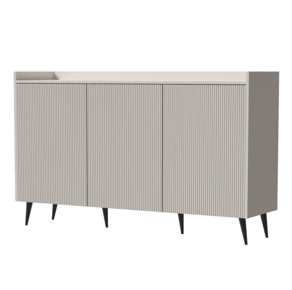 AX LIVING Kommodeschrank Acaddo – 150 cm Breite, Modern in Kaschmir