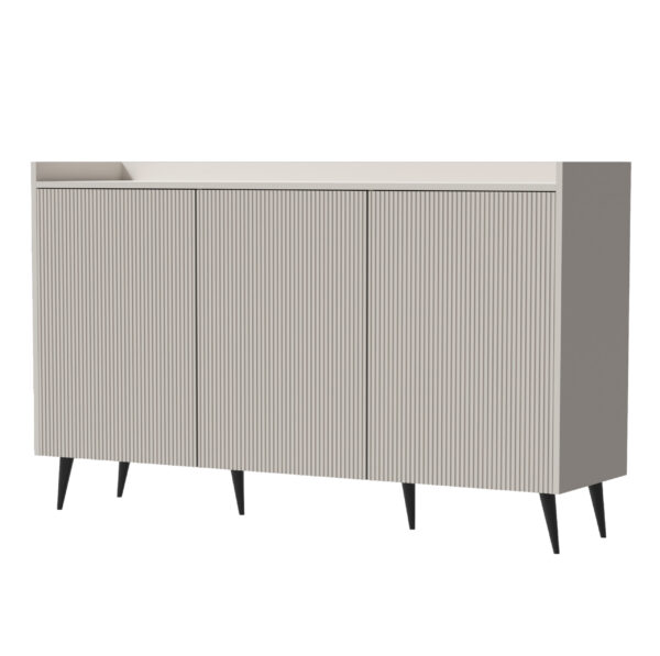AX LIVING Kommodeschrank Acaddo – 150 cm Breite, Modern in Kaschmir
