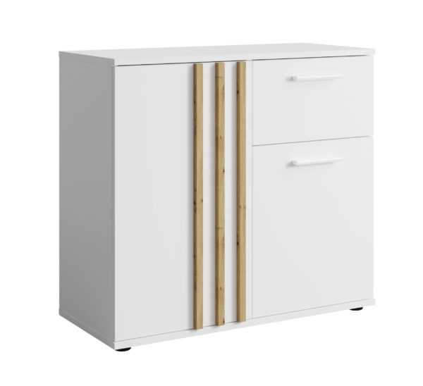 AX LIVING Kommode mit Schublade Turell 2T1S – 80 cm