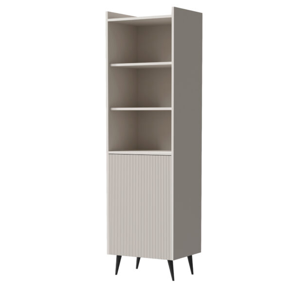 AX LIVING Schmale Vitrine Acaddo – 52 cm Breite, Modern