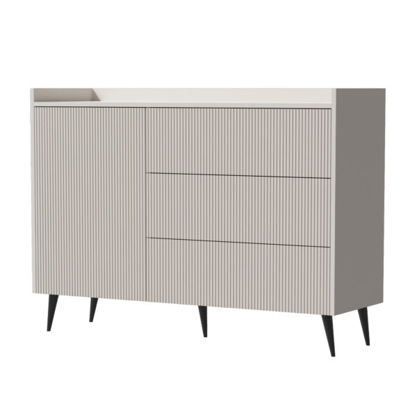 AX LIVING Kommode mit Schubladen Acaddo – 126 cm Breite