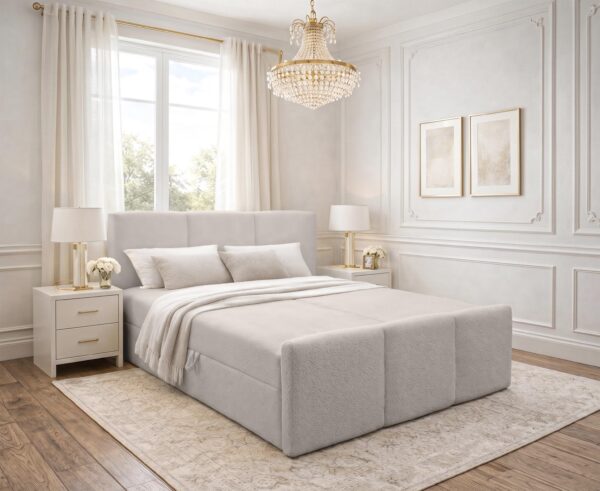 AX LIVING Boxspringbett Ankarra 140/160/180x200 cm Bett mit Stauraum