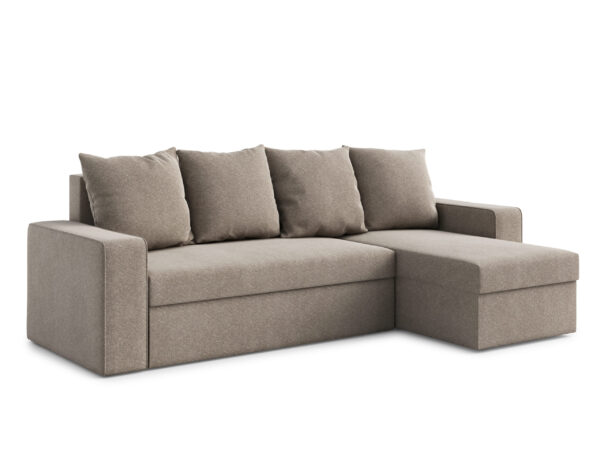 AX LIVING Eck Couch Klein Climpy 242 cm Funktionale Eleganz universell