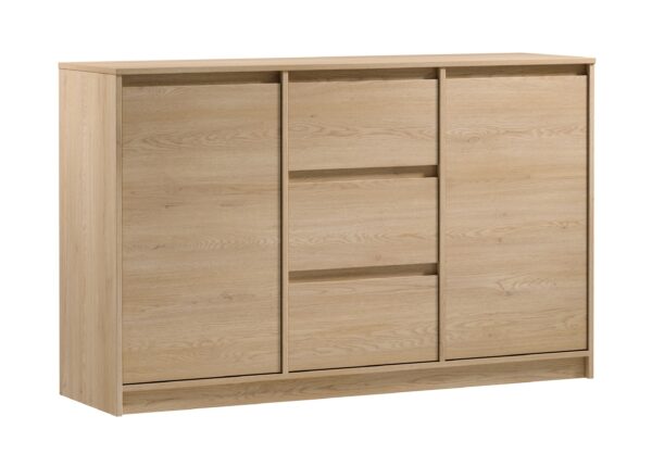 AX LIVING Kommode mit Schubladen Mormanno K2T3S – 138cm