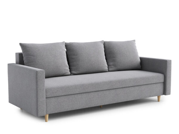 AX LIVING Hyden 3 Sitzer Sofa mit Schlaffunktion 222 cm breit modern