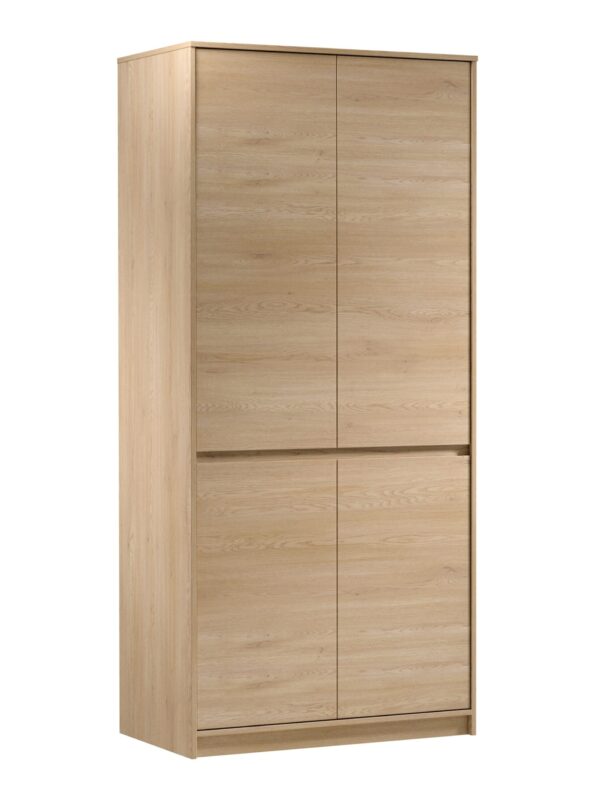 AX LIVING Schlafzimmer Schrank Mormanno S4T – 91 cm