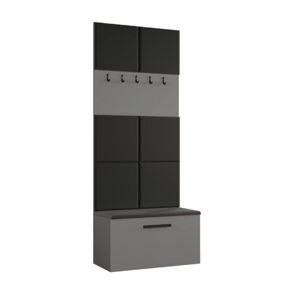 AX LIVING Garderoben Haken Rosanno I - 80,6 cm Breite