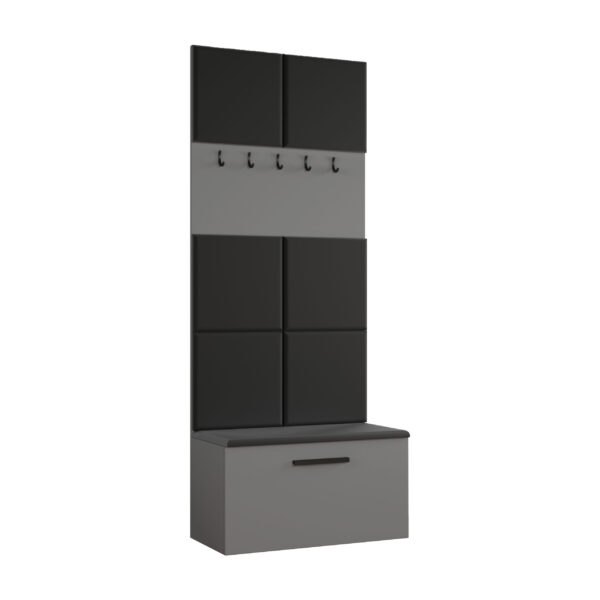 AX LIVING Garderoben Haken Rosanno I - 80,6 cm Breite