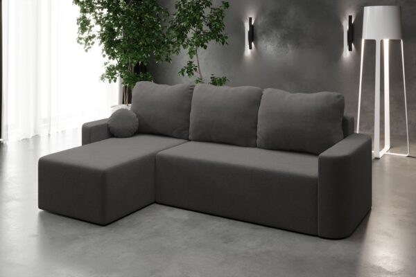AX LIVING Modern Whimple 3 Sitz Sofa mit Schlaffunktion 240 cm universell